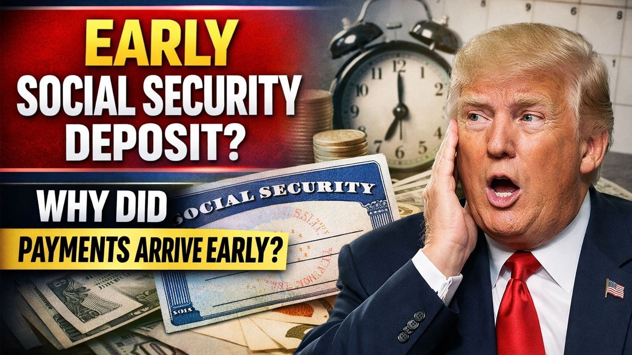 💰 Early Social Security Deposit Explained: Why Seniors See Payments Early!