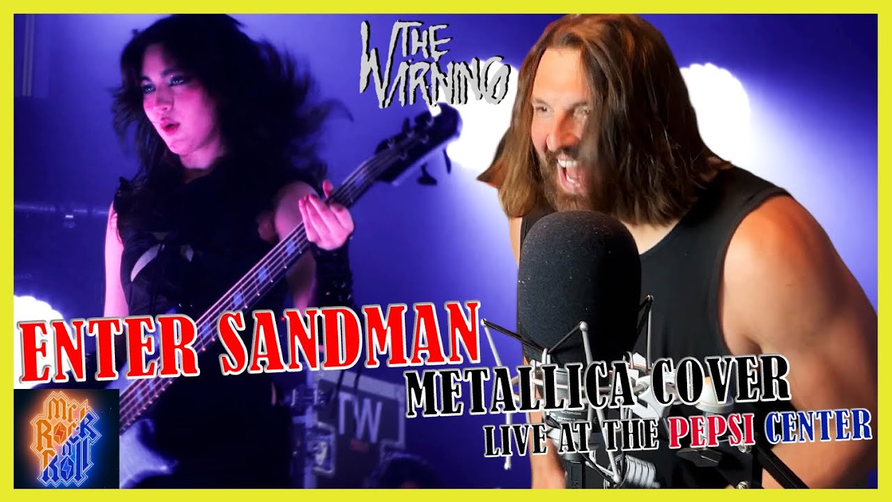 A Perfect Cover!! | The Warning - Enter Sandman (Live from Pepsi CenterCDMX) | REACTION