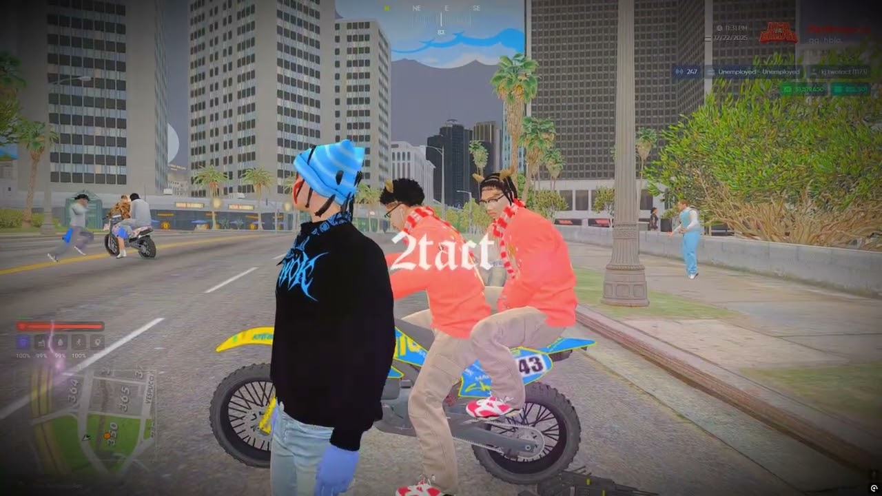 24 Hours in Highbridge LA | FiveM Montage