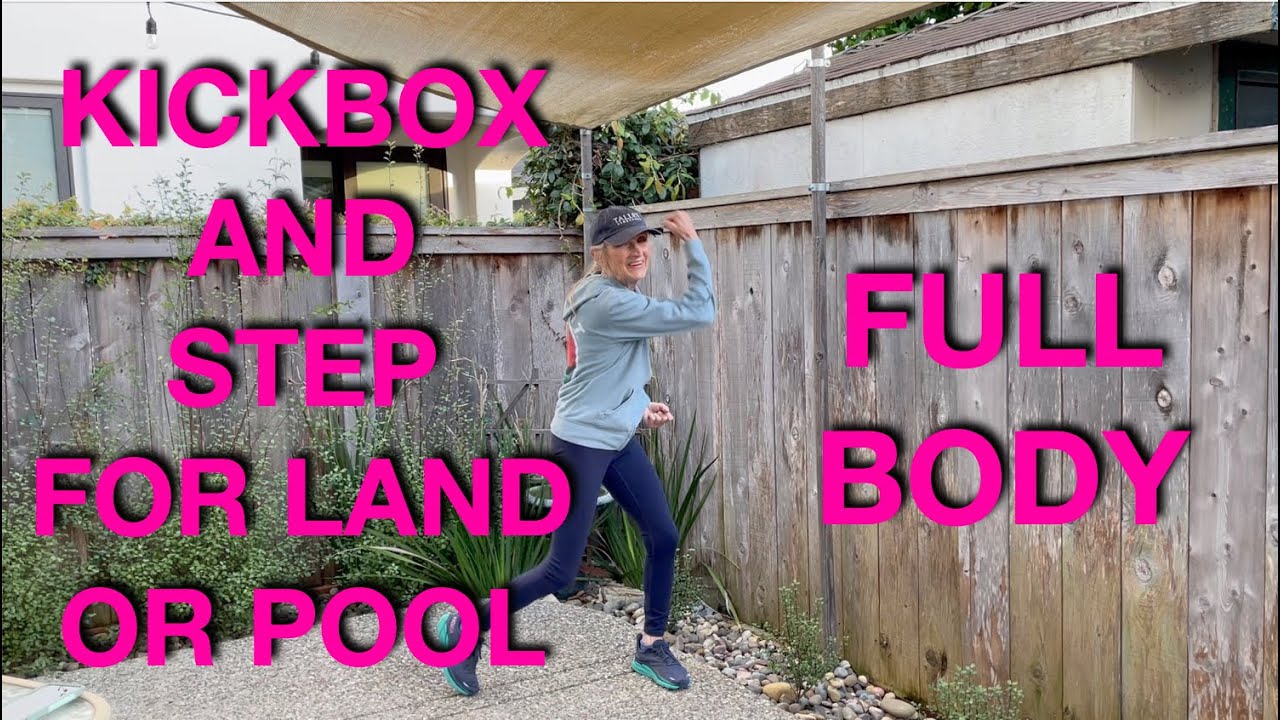 KICKBOX AND STEP FOR LAND OR POOL