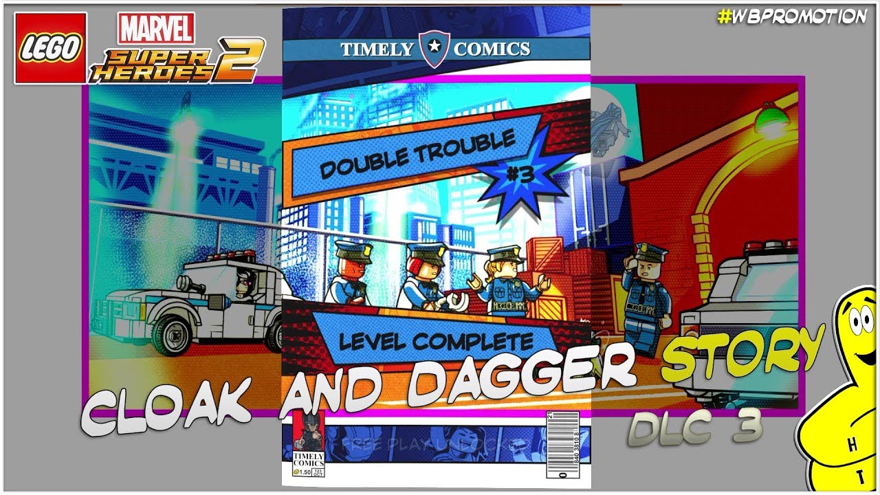 Lego Marvel Superheroes 2: Cloak and Dagger DLC STORY - HTG