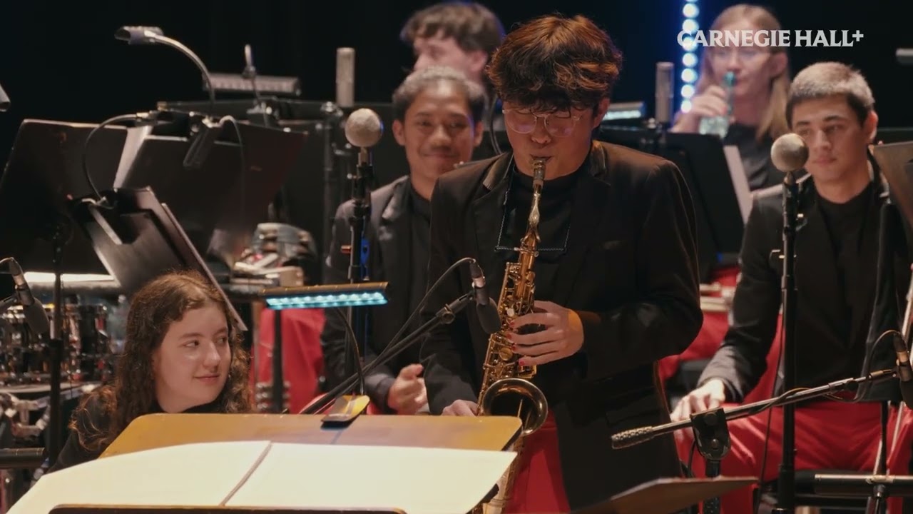 NYO Jazz исполняет «Hopes and Wishes» Дафниса Прието | Карнеги-холл+