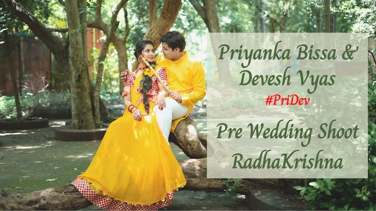 Best Pre Wedding Shoot || Priyanka Bissa & Devesh Vyas || Radha Krishna Theme || DEC 2021