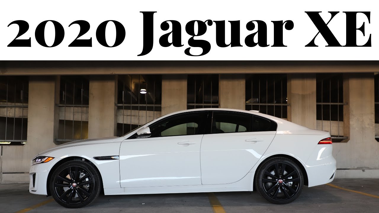 Обзор обновленного роскошного седана Jaguar XE 2020 года.