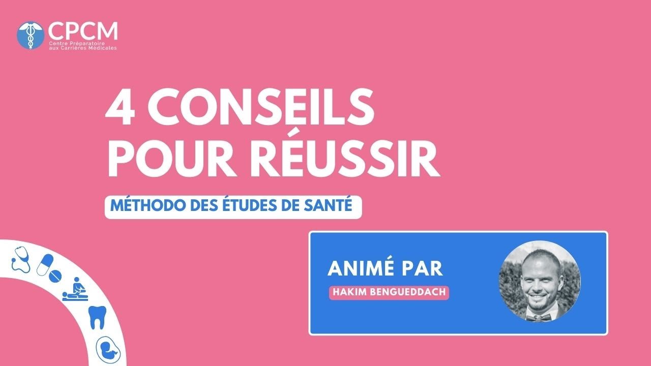 4 conseils pour réussir la première année des études de santé (PASS LAS LSPS)  Prépa médecine CPCM