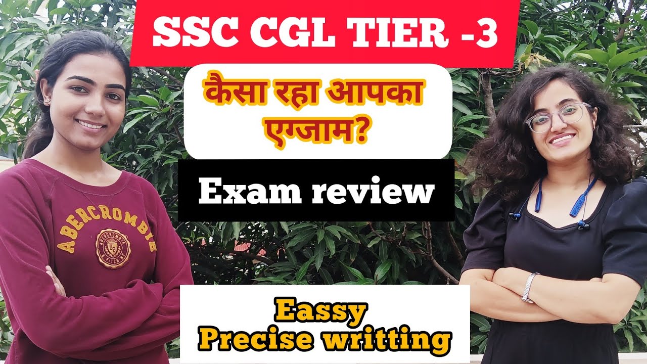 SSC CGL TIER -3 | Eassy and precise writting review?| STUTI JAIN| SHRADDHA RAJPUT ☺️