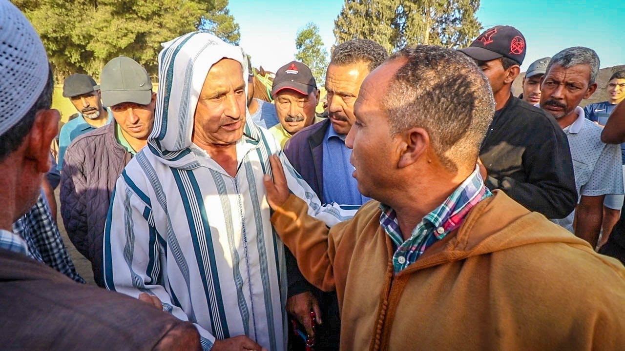 الحاج مول الشكارة سلعتو ديما منورة جاب جدع دهم حكروه فالشوفة خرجوه المحرك لقاو البوط عامرة تصدمو