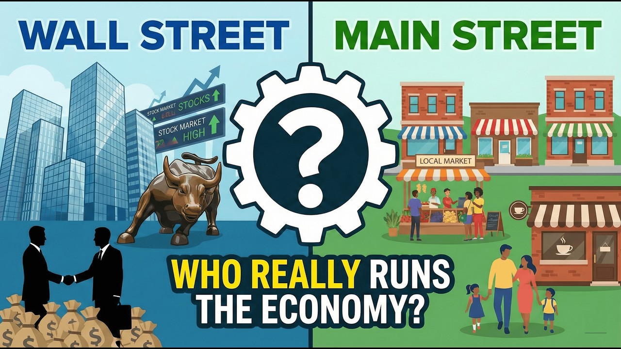 👉 Wall Street vs Main Street: Who Really Runs the Economy?
