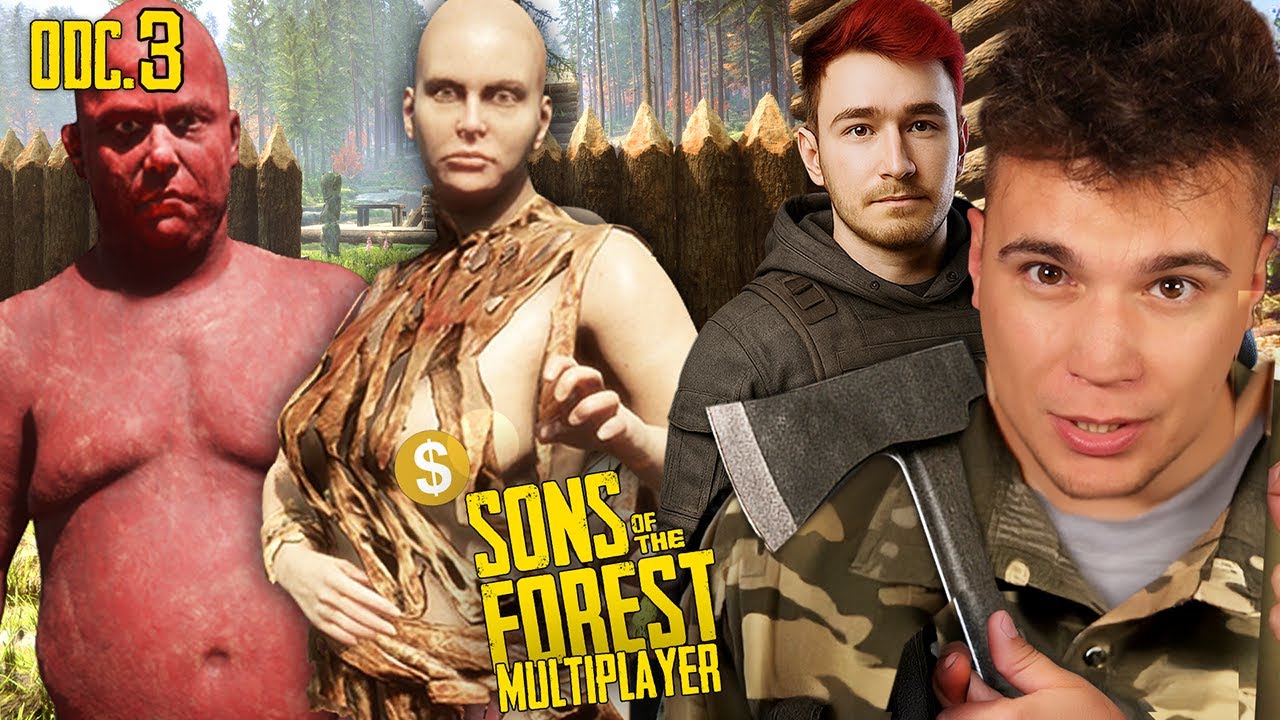 Zapasy z KANIBALAMI  | SONS OF THE FOREST [ODC 3 COOP]