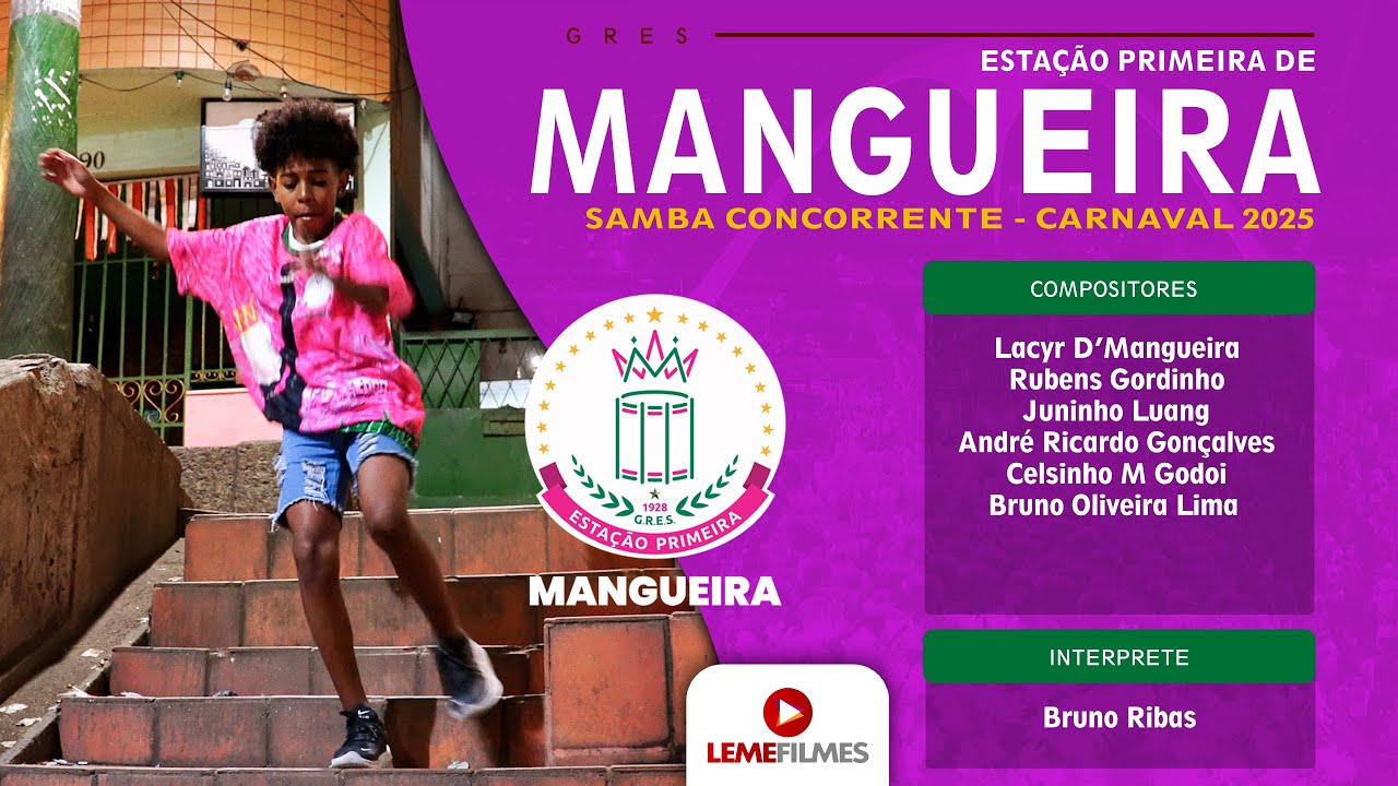 Mangueira 2025 - Samba Concorrente - Lacyr D'Mangueira e Parceiros