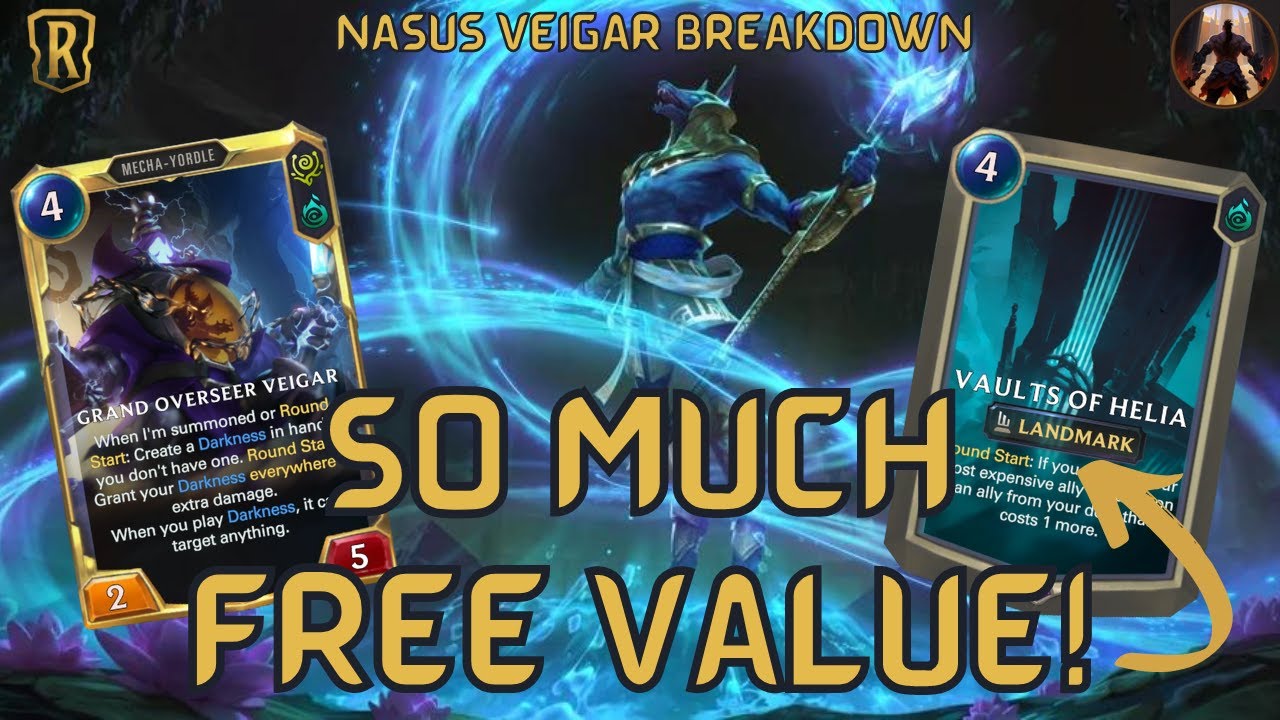 Vaults of Helia Continues To Dominate Ladder! feat. Nasus Veigar | Legends of Runeterra
