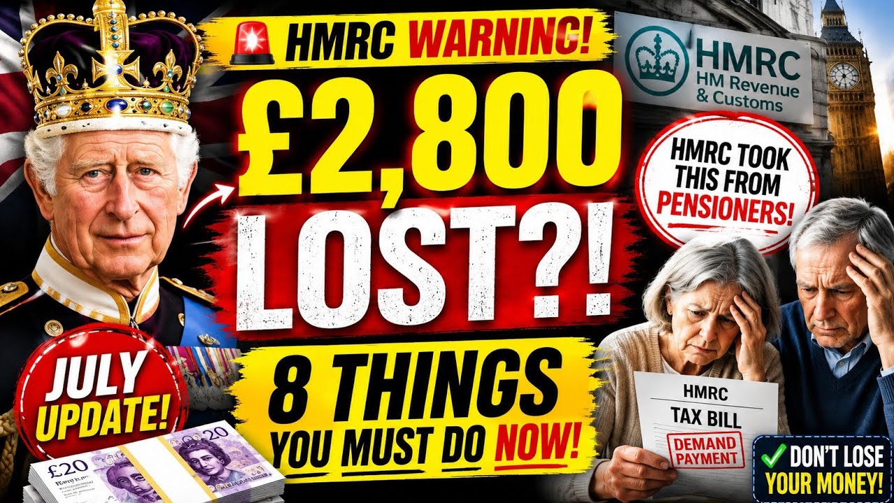 Обновление HMRC за июль 2026 года: налоговый удар по пенсионерам на &pound;2800 | 8 вещей, которые нужн...