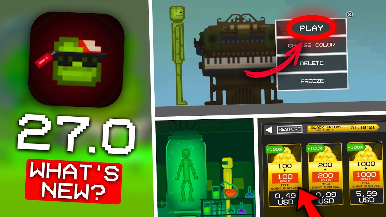 UPDATE 27.0: WHAT WILL BE ADDED in Melon Playground?