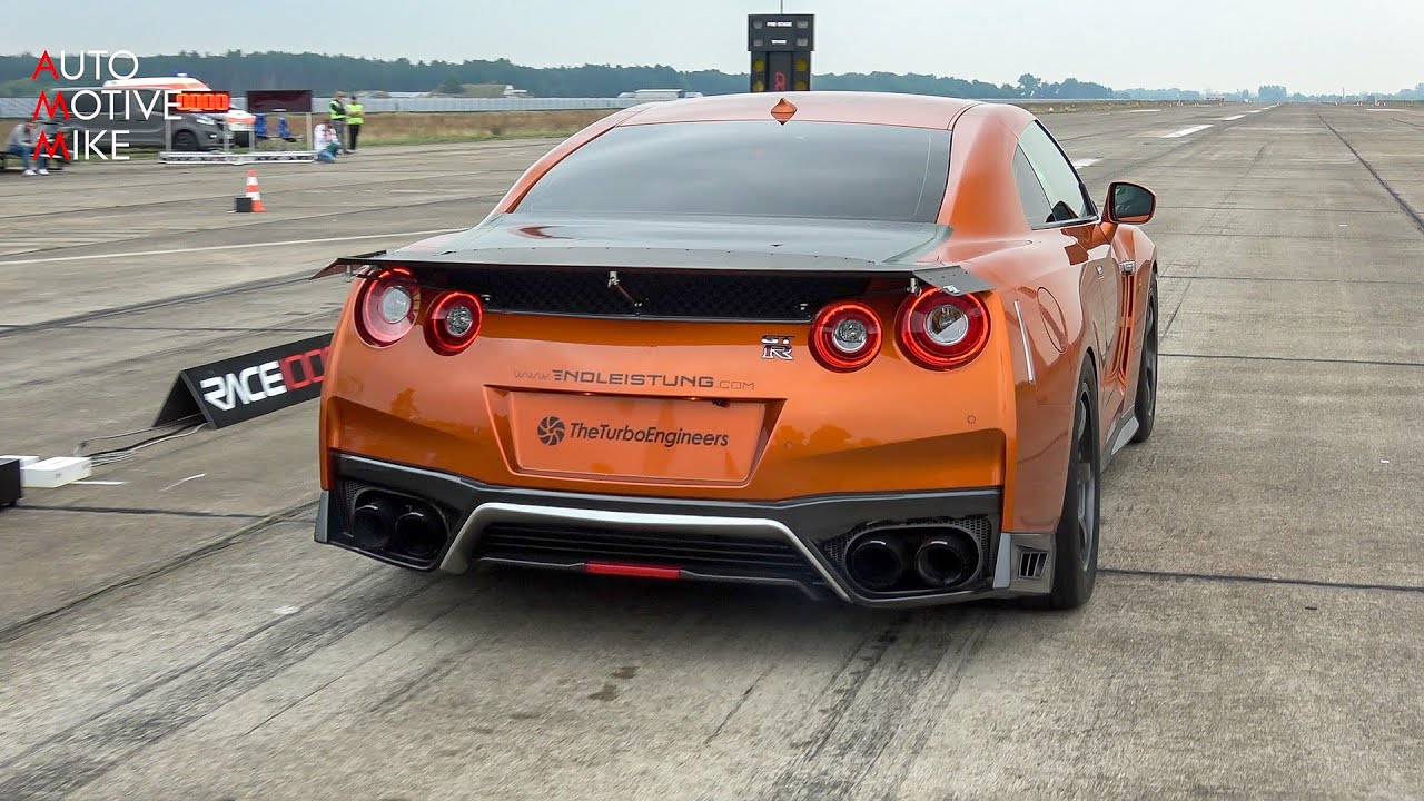 1400HP Nissan GT-R R35 TTE The Turbo Engineers 0-330 KM/H ACCELERATION!