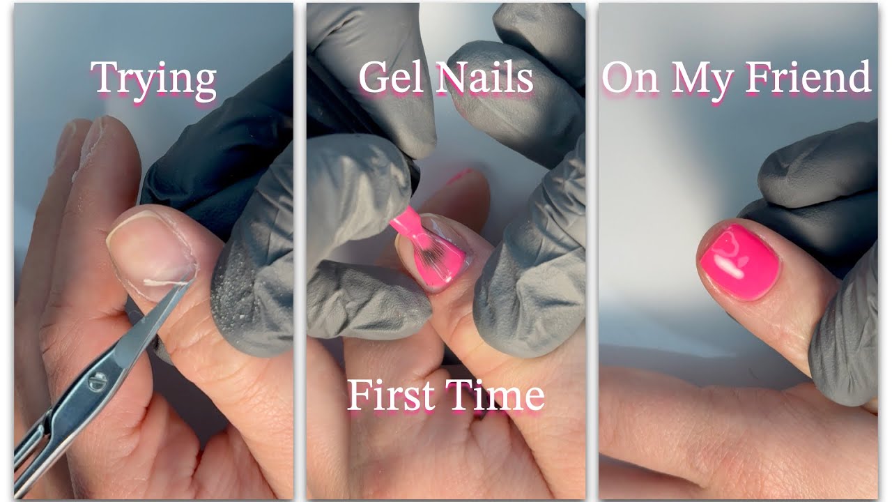 GEL NAILS💅🏼My First Experience🌟