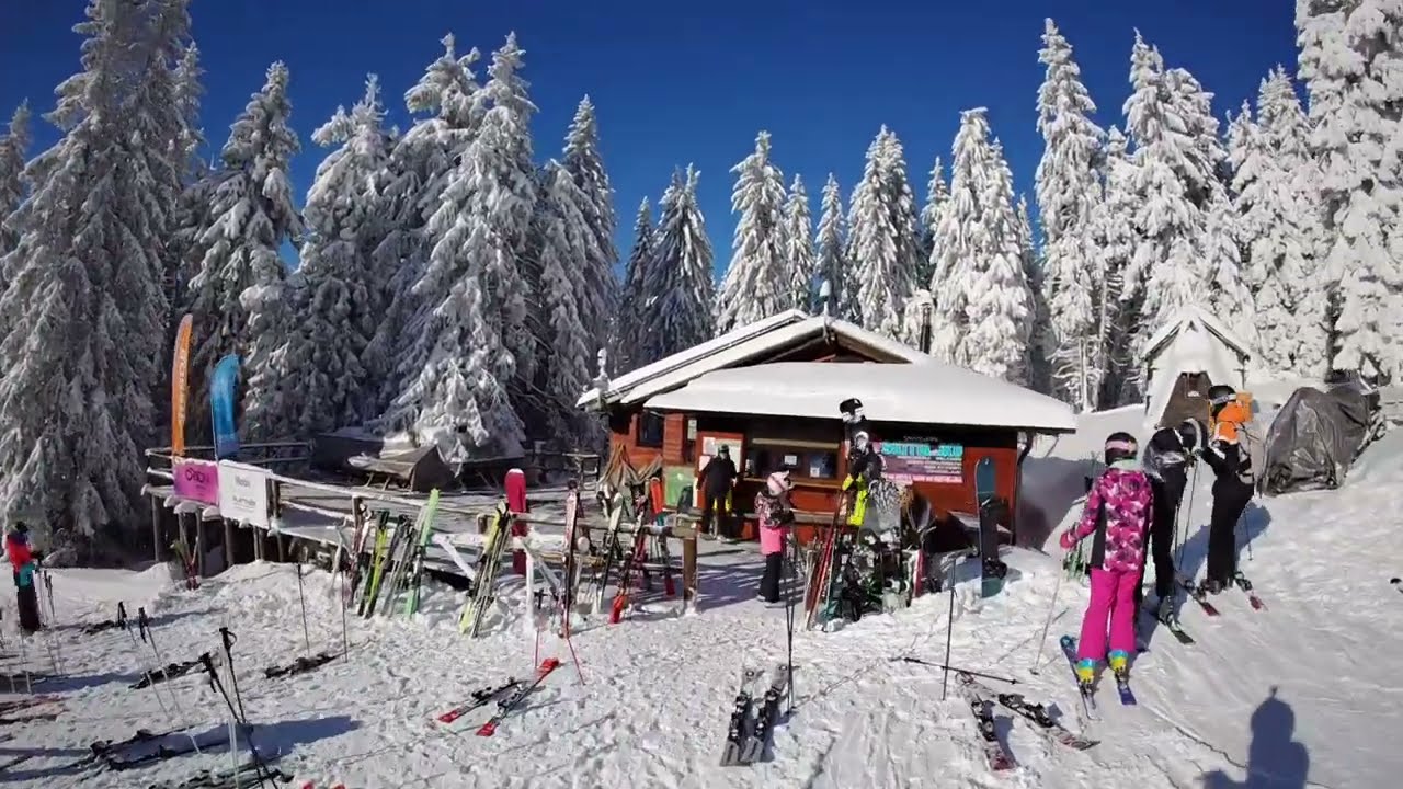 Perfect Day for Skiing! Kopaonik Ski Resort: Mali Karaman - Skituljko Bar