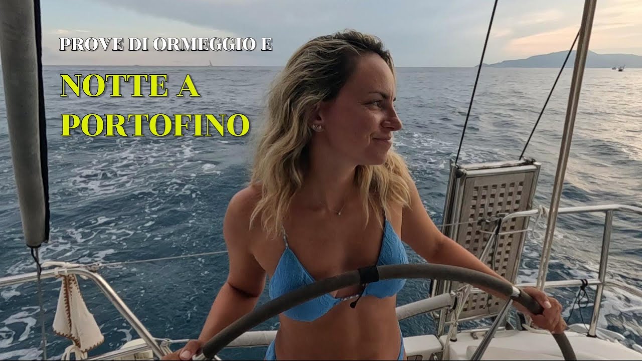 PROVE DI ORMEGGIO E NOTTE A PORTOFINO