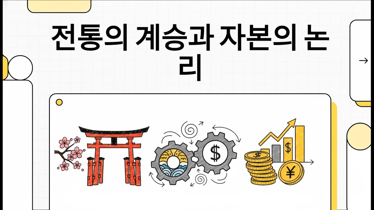 전통의 계승과 자본의 논리 - 일본어 JLPT N1 대화 분석 - 8