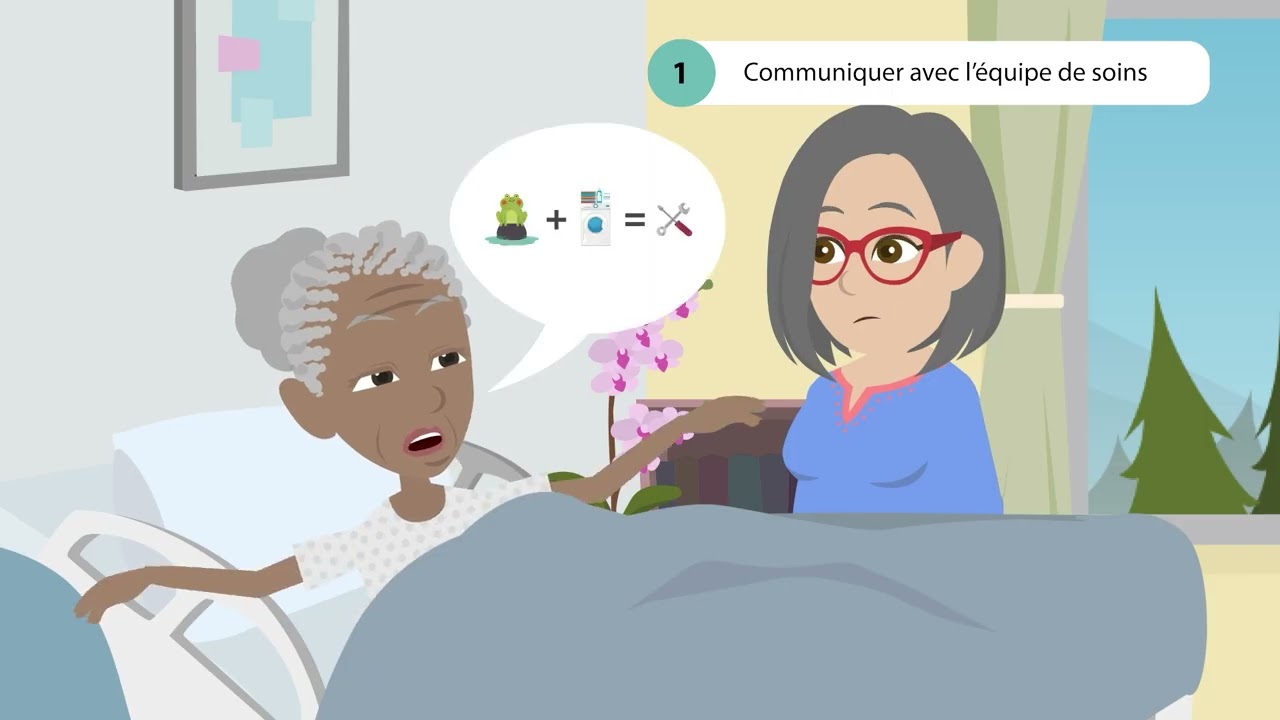 Collaborer au bien-être d'une personne confuse en milieu de soins