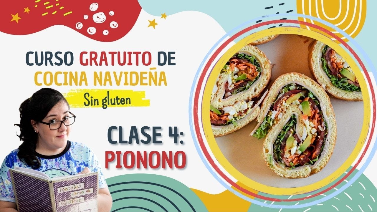 Clase 4: pionono sin gluten con trucos y opción de relleno
