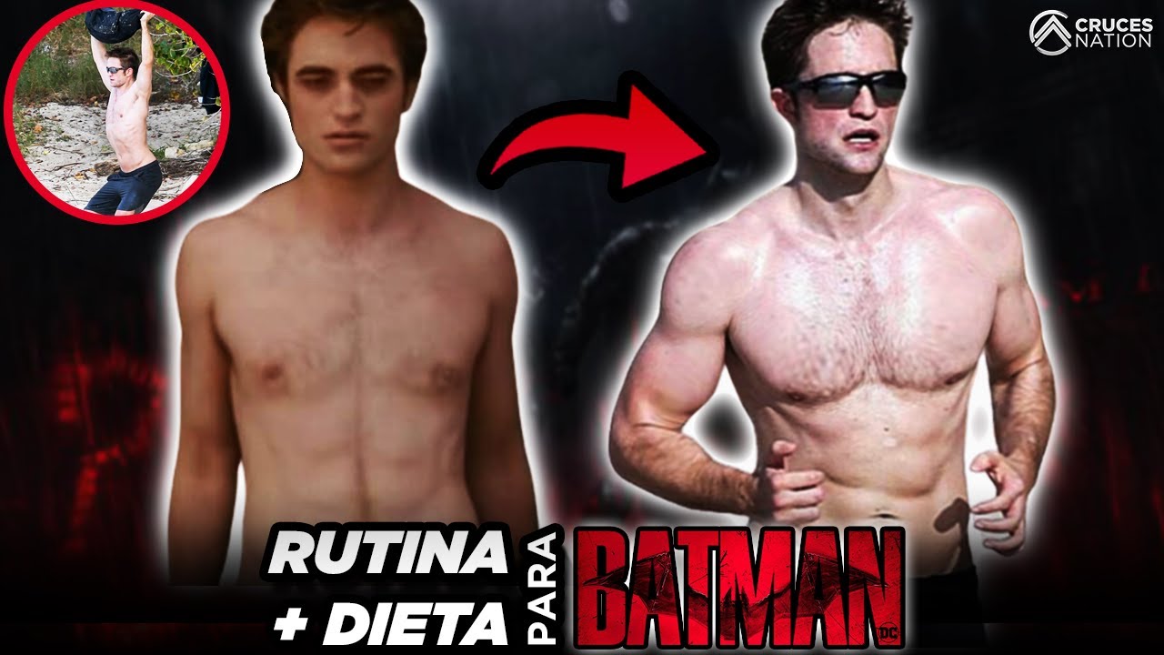 🔴ROBERT PATTINSON rutina de ENTRENAMIENTO para BATMAN 2022 | Cruces Nation