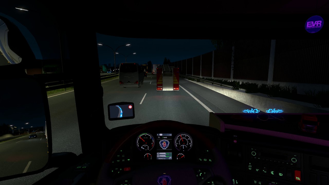 Vehicle light effect test | Scania R440 | DX11