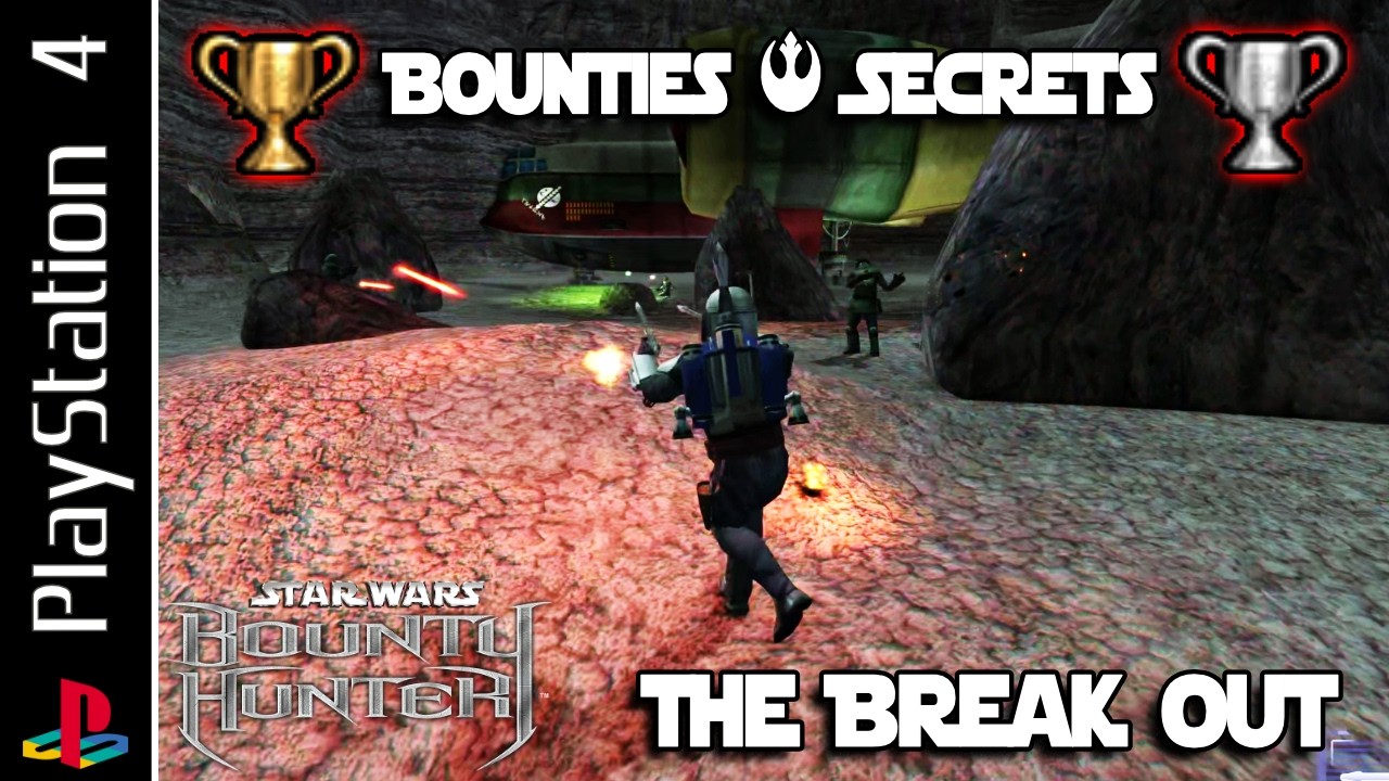 Star Wars: Bounty Hunter (PS4) | Mission 8 - The Break Out | All Bounties & Secrets | Platinum