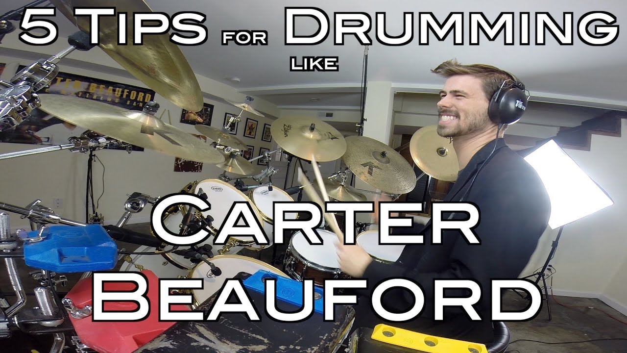 5 Tips for Drumming Like Carter Beauford
