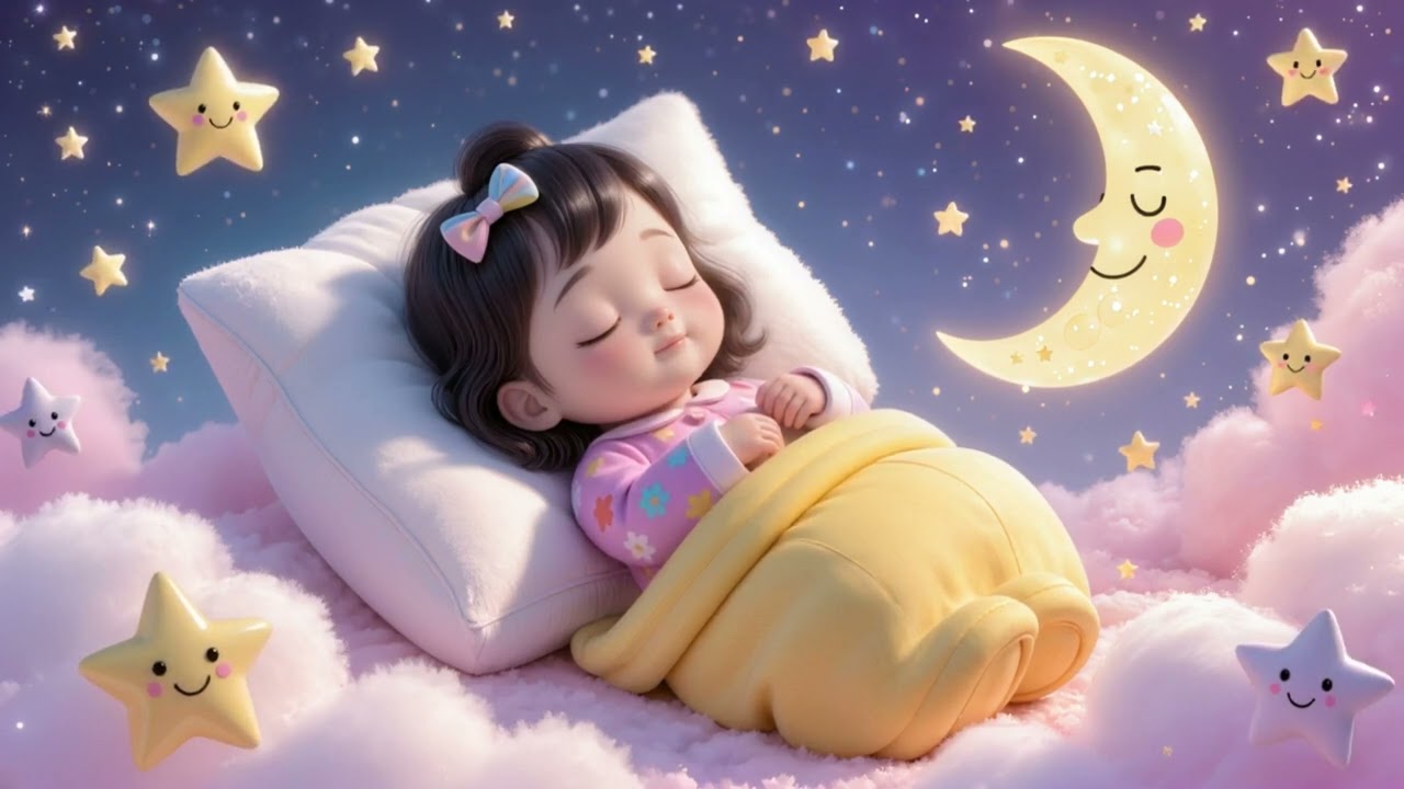 Peaceful Night Baby Lullaby – Gentle Sleep Music for Sweet Dreams