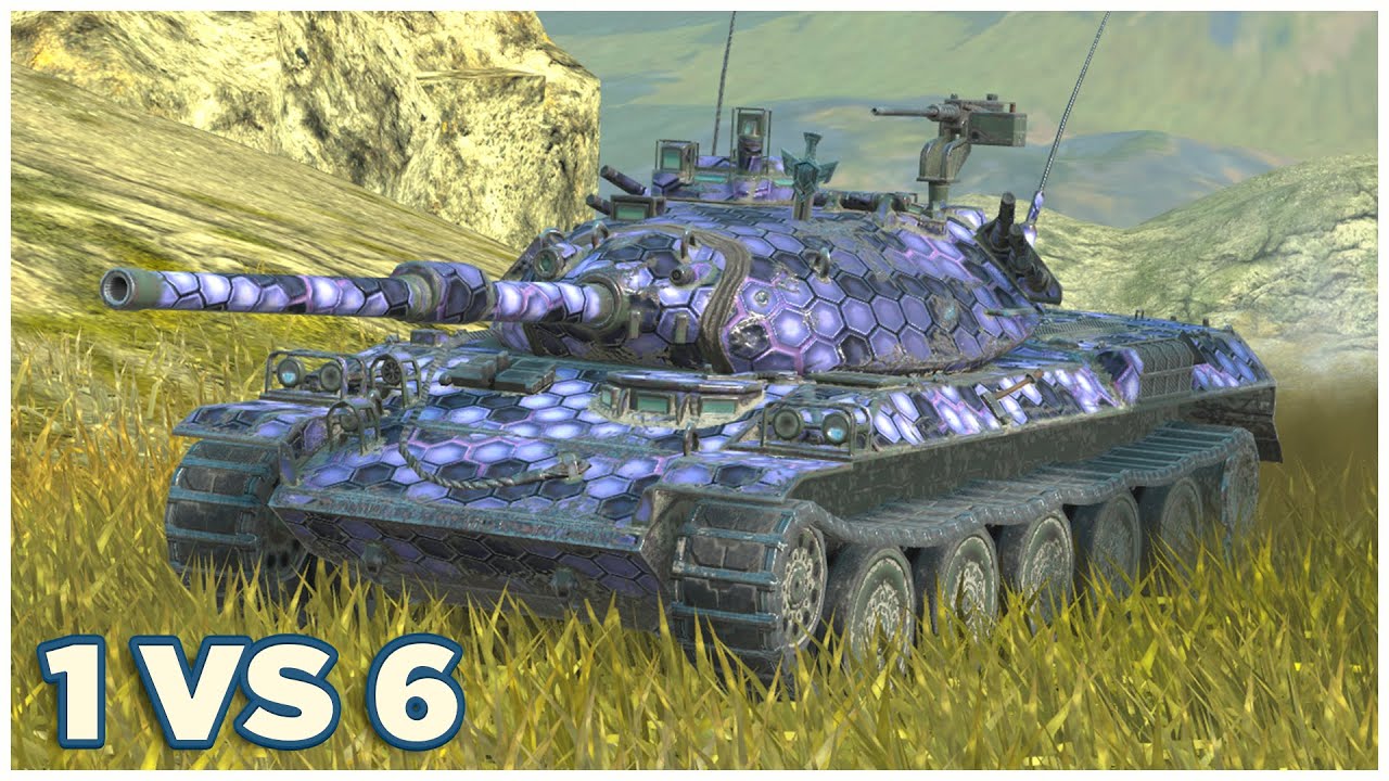 STB-1 • 1 vs 6 • Моноспектакль WoT Blitz