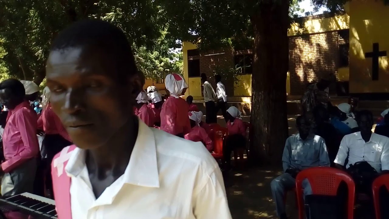 Arrival  Of Sundays School and Choirs Kalakla   presbyterian at Gerif Evangelical ground