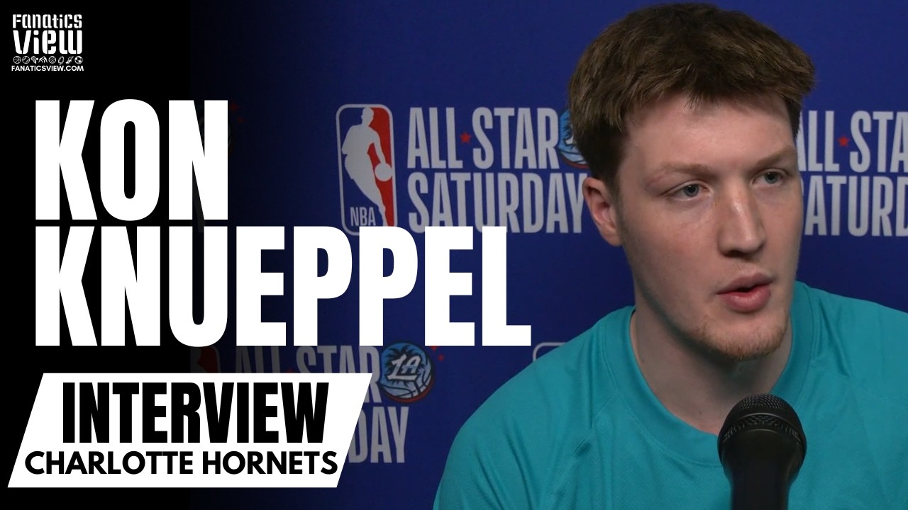 Kon Knueppel Discusses Greatest NBA Shooters of All-Time, Rookie Season With Charlotte Hornets