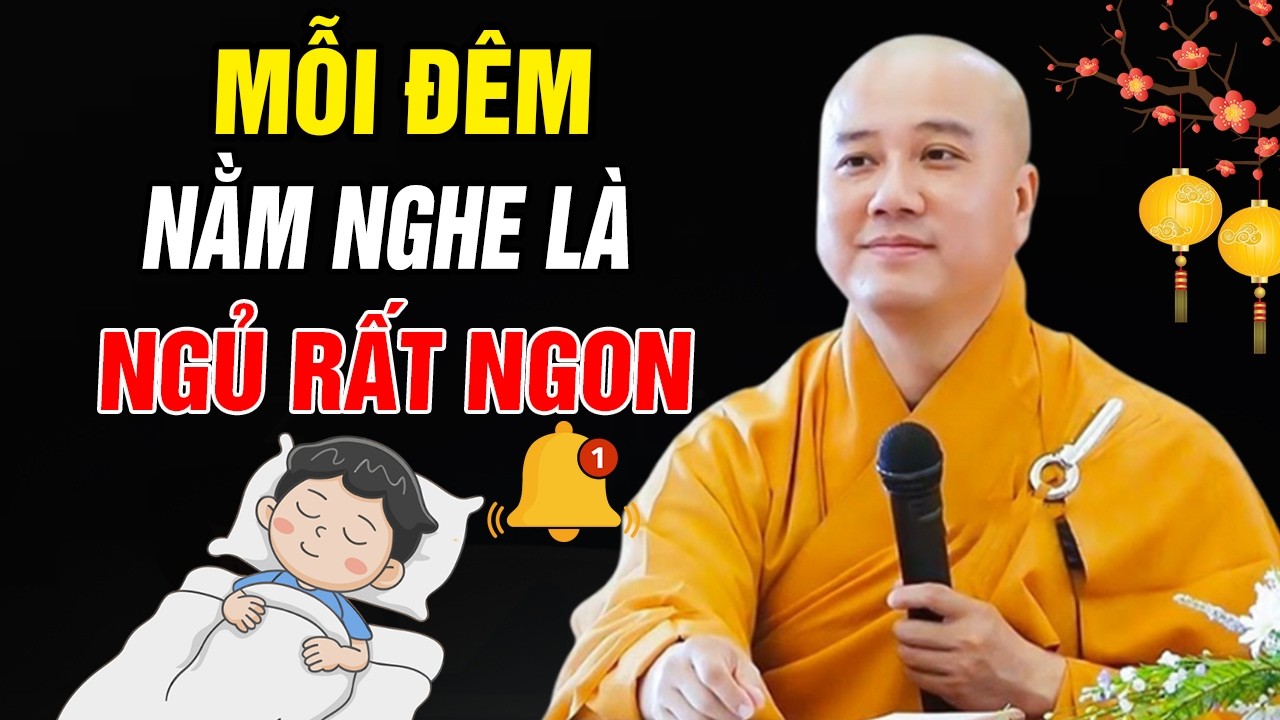 🔴Ai Khó Ngủ, Nghe Thầy Giảng Là CHÌM VÀO GIẤC NGỦ NGON 