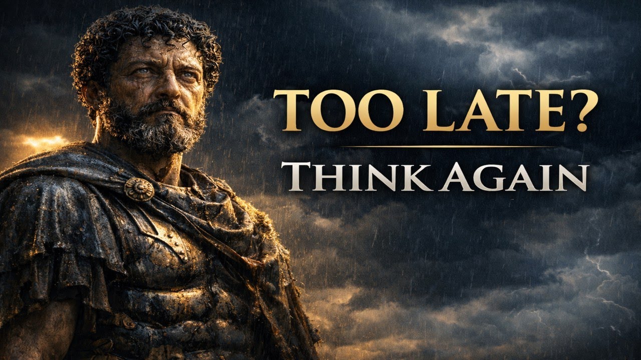 Too Late to Start Over? Stoicism Says No