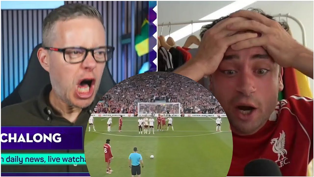 Unbelievable Live Reactions to Dominik Szoboszlai Free kick vs Arsenal 