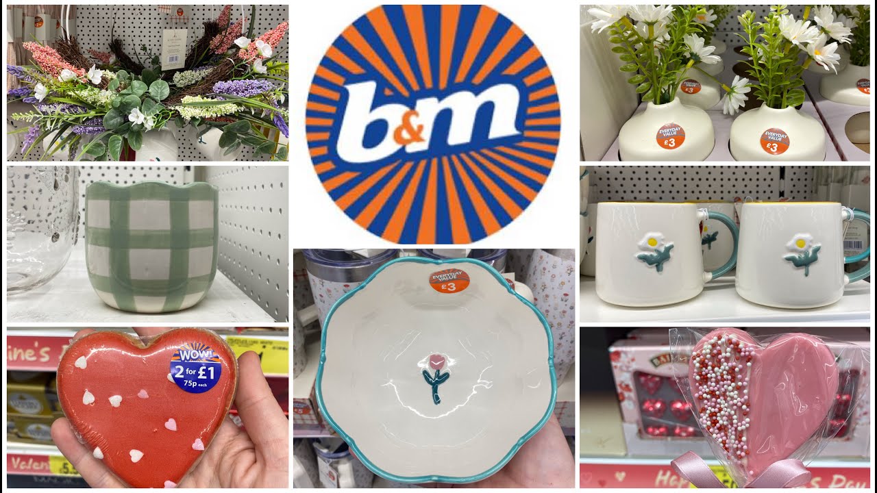 WHAT'S NEW IN B&M JANUARY 2025 🌸EASTER COLLECTION! COME SHOP WITH ME