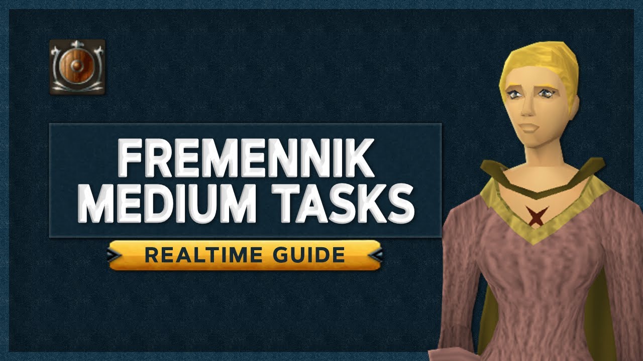 [RS3] Medium Fremennik Tasks – Realtime Guide