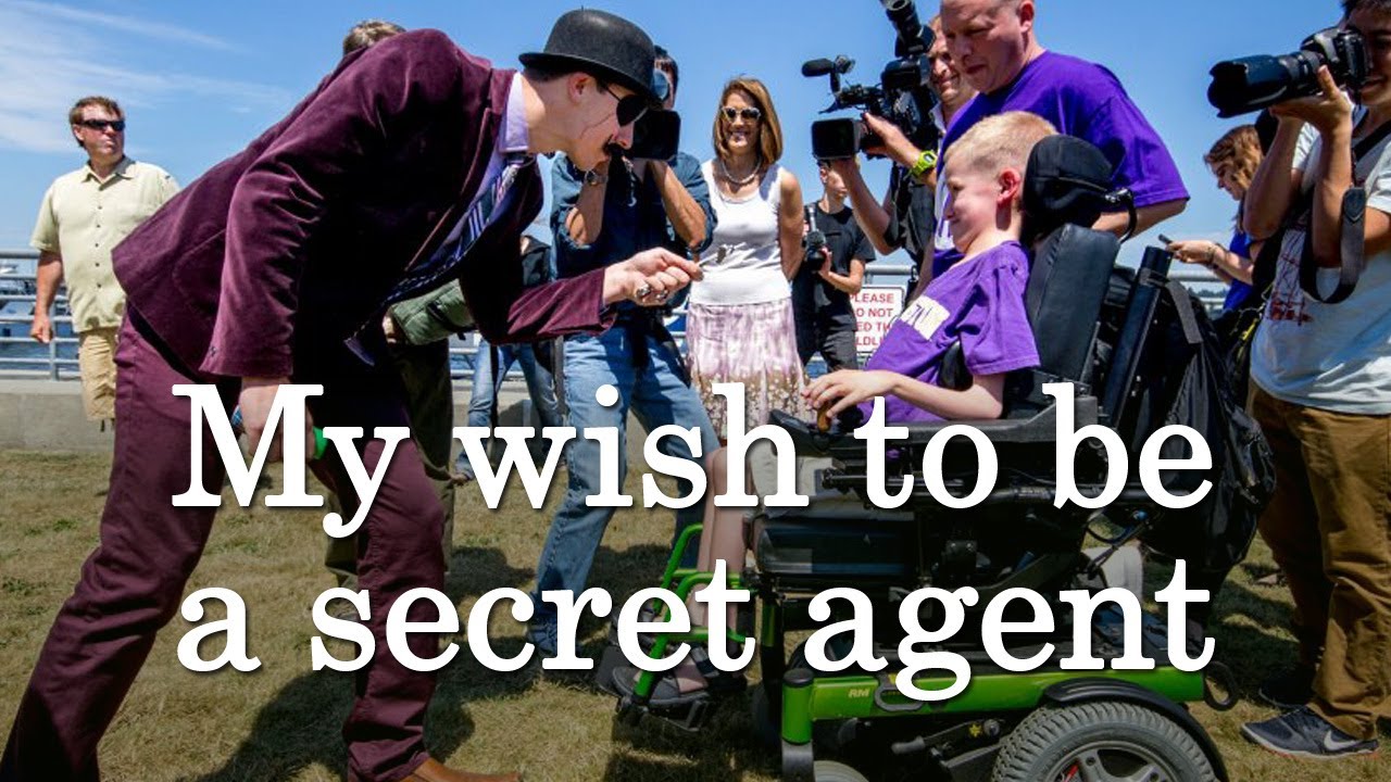 Colby: I wish to be a secret agent!