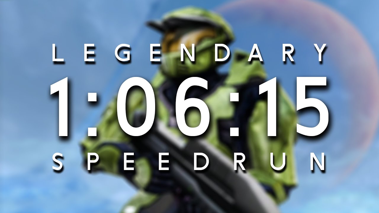 Halo in 1:06:15 - Legendary Speedrun