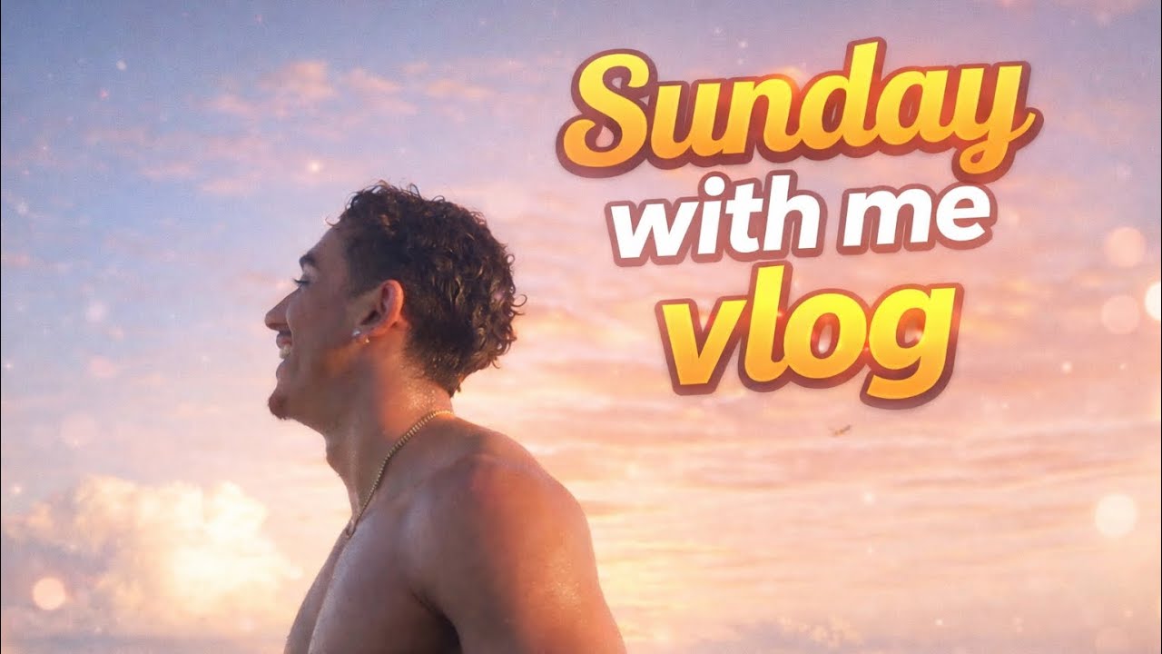 Beach, Friends & Dinner | Sunday With Me 🌴 