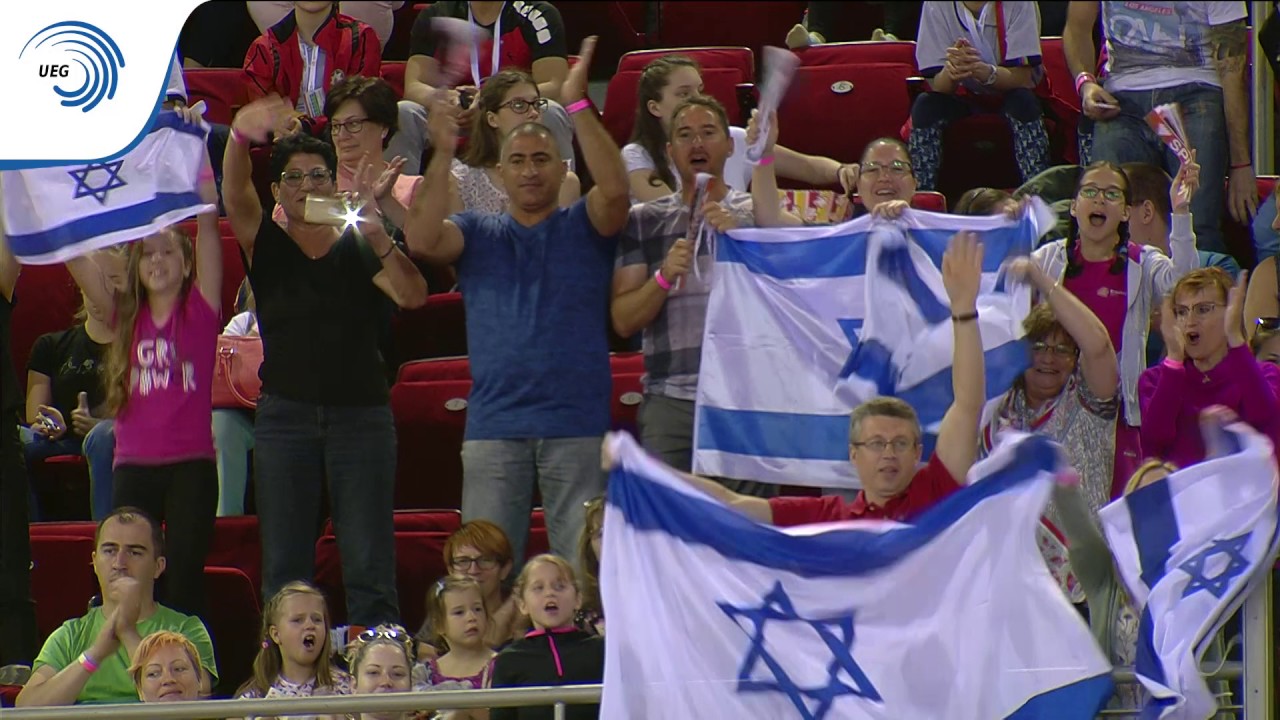 Linoy ASHRAM (ISR) – 2017 European bronze medalist with Hoop