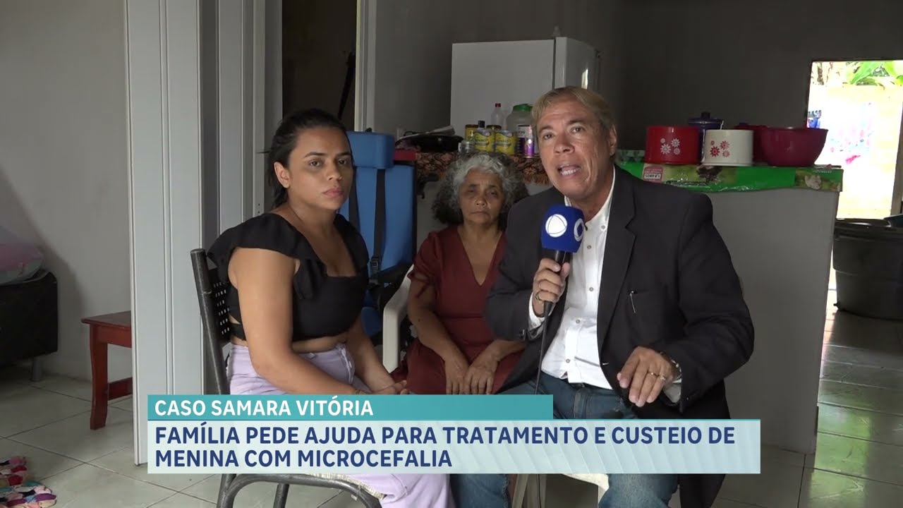 Família faz apelo para continuar tratamento de criança com microcefalia em São luís