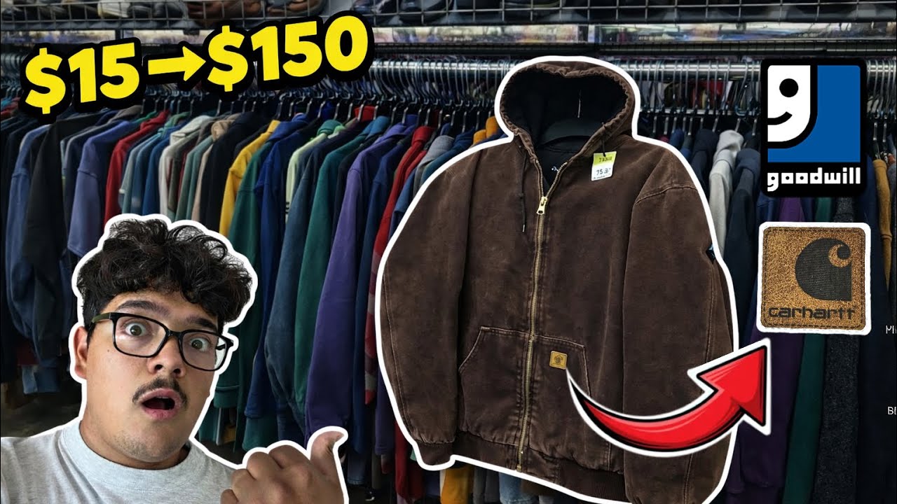 Never Pass up on These Jackets!! (Thrifting at Goodwill) 