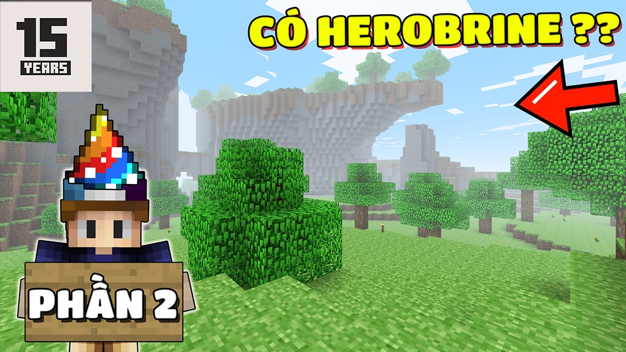 THAM QUAN MAP KỶ NIỆM 15 NĂM ĐẶC BIỆT CỦA MINECRAFT PHẦN 2 !! *BẠN SẼ KHÓC KHI CHƠI MINECRAFT NÀY*