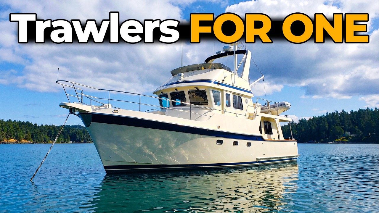 TOP 5 Best Trawlers for Solo Liveaboard Life