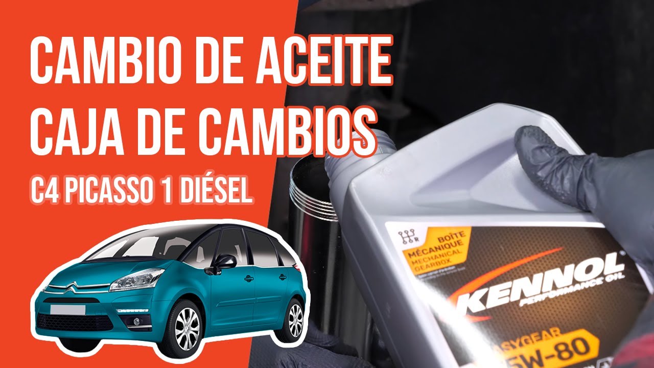 Cambio de aceite de caja de cambios C4 Picasso 1 1.6 HDI 🛢