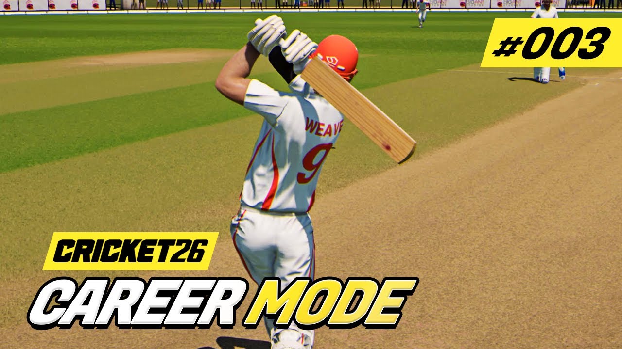 CRICKET 26 | CAREER MODE #3 | OUR BEST MATCH YET!