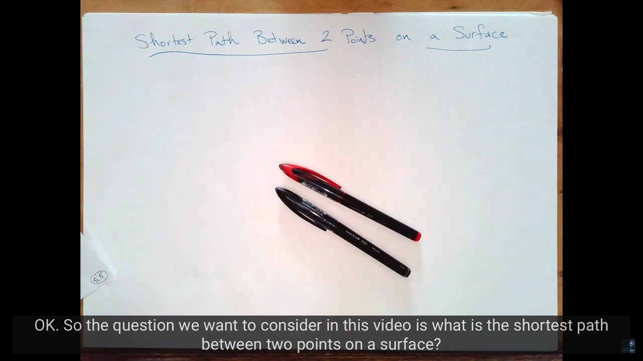 Geometry - Geodesics: Oxford Mathematics 1st Year Student Lecture