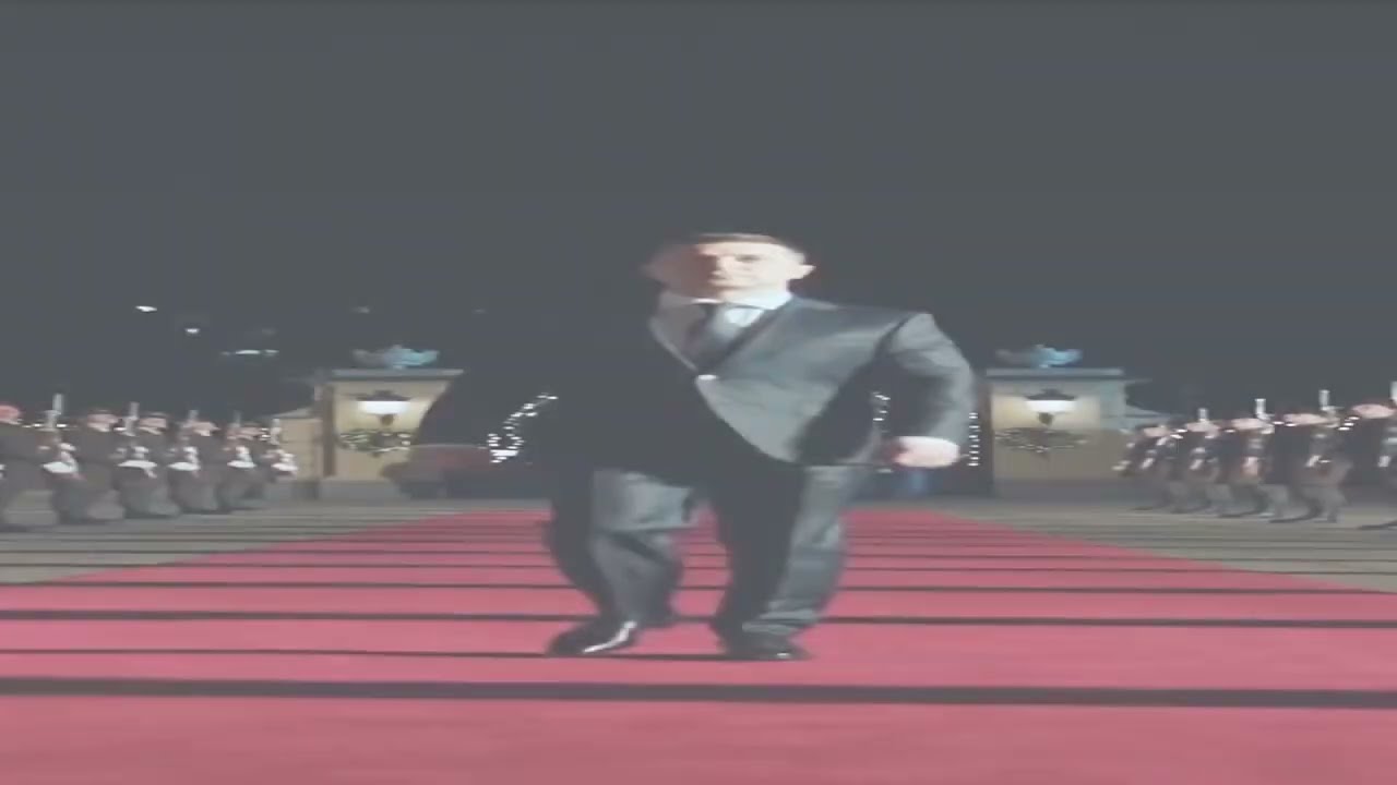 WIDE Zelensky walk but it makes the Russians RETREAT