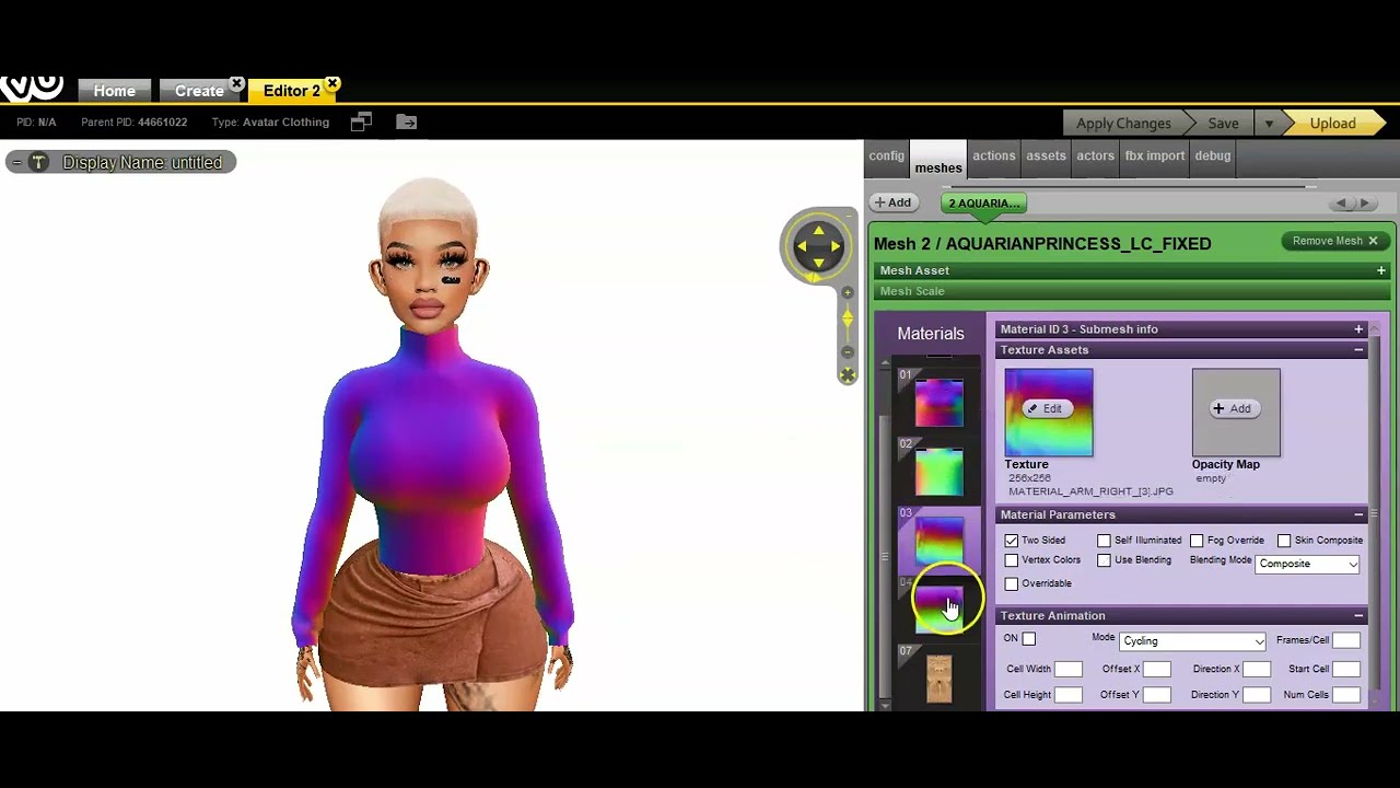 ADDING TEXTURE, LOGOS, WRINKLES & COLOR TO A TOP ON IMVU USING GIMP
